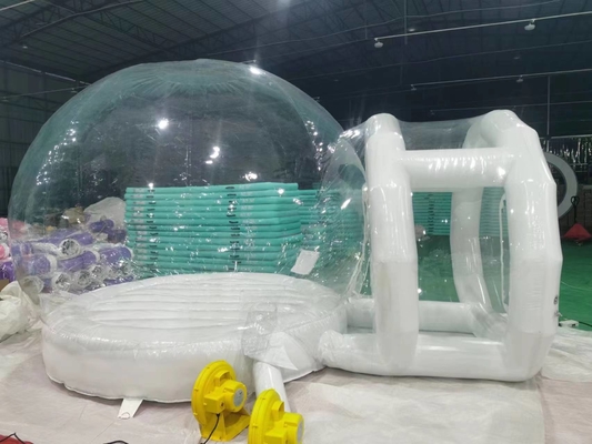 Dimensione 4m Tenda Igloo in plastica Materiale PVC OEM Tenda Blow Up Bubble
