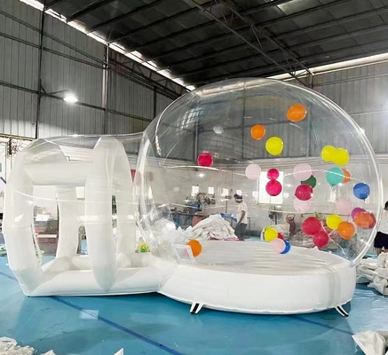 Dimensione 4m Tenda Igloo in plastica Materiale PVC OEM Tenda Blow Up Bubble